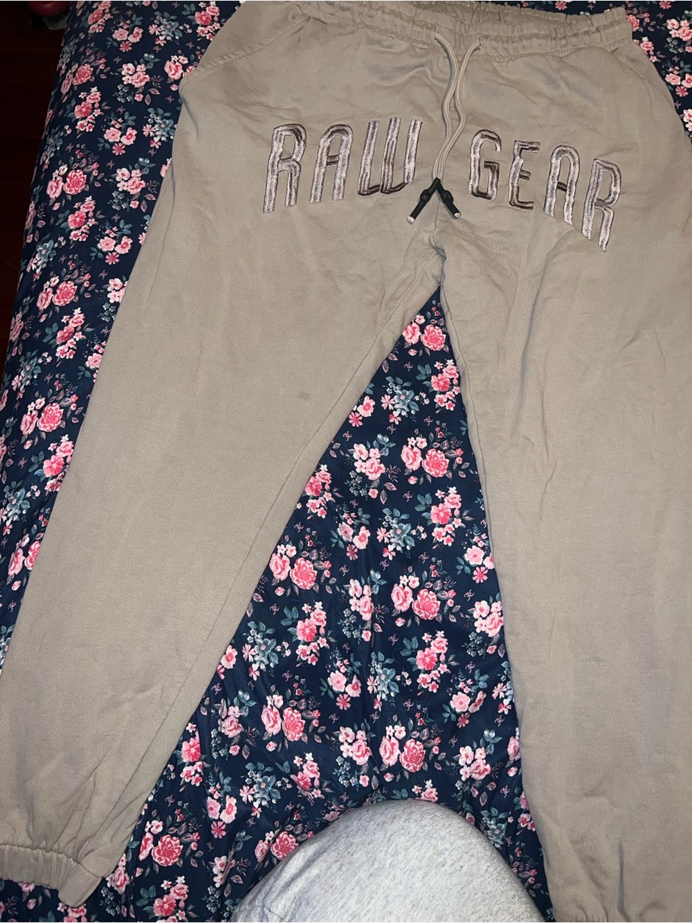 Rawgear men sweatpants with from word detail size XL